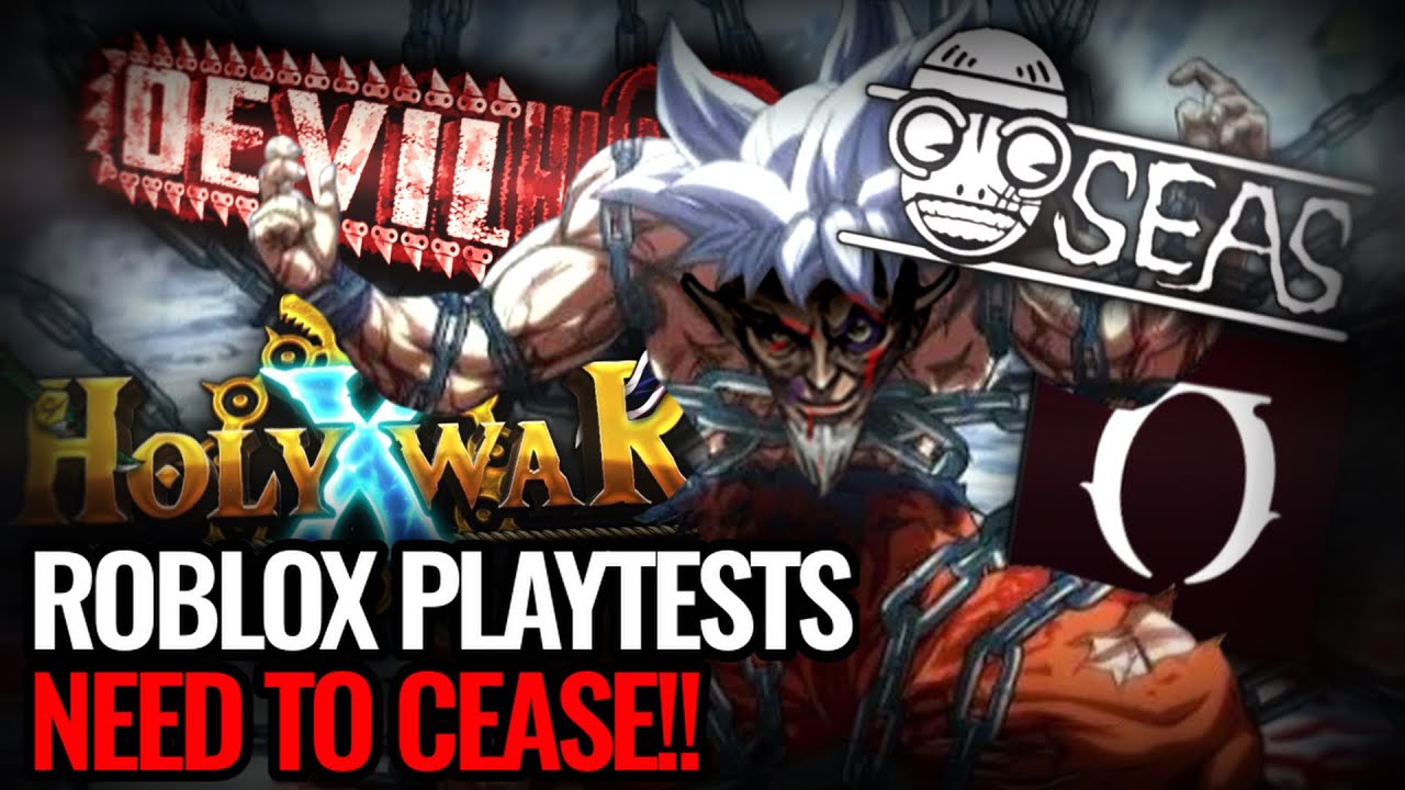 ROBLOX DEVS STOP RELEASING PLAYTEST