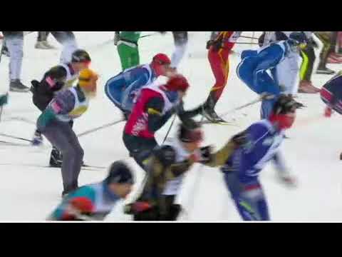 Vasaloppet 2018 Start Helikopter çekim