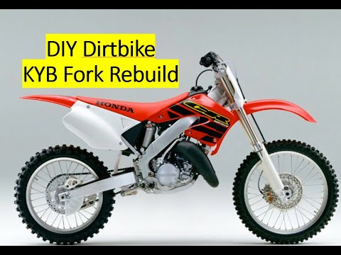 Kayaba (KYB) Dirtbike Inverted Fork Rebuild - CR125, KX125, KX250, KX500, WR250R, YZ125