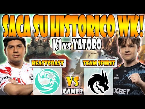 BEASTCOAST VS TEAM SPIRIT BO2[GAME 1] K1 HECTOR VS YATORO - THE INTERNATIONAL 11 - 2022 - DOTA 2