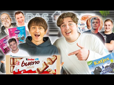 Testing influencers' favorite snacks 🍬😍 (with Dima)