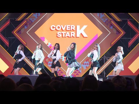 190929 Diamond Dust cover EVERGLOW - Bon Bon Chocolat @ KCON 2019 THAILAND (Cover Star K Finals)