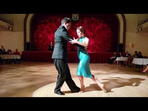 Maxi Copello y Raquel Makow tango at Russian Center SF