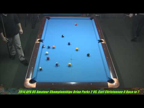 2014 APA US Amateur Championships Brian Parks VS Carl Christiansen