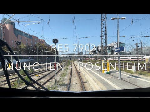 Führerstandsmitfahrt München – Rosenheim | BRB RE5 | Stadler Flirt 3 (BR 1430) | Doppeltraktion
