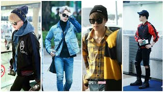 BTS JIMIN best airport fashion looks