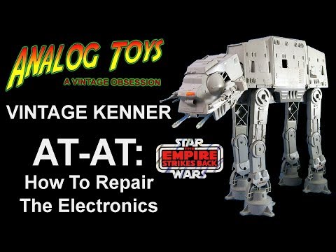 Star Wars: Vintage Kenner AT-AT / ATAT - How To Repair The Electronics