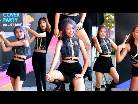 170520 직캠 "Mine"(Dalmatian) - "Bang Bang,24 시간"(I.O.I) @ MBK JK Street 2017 ; Cam by Wise
