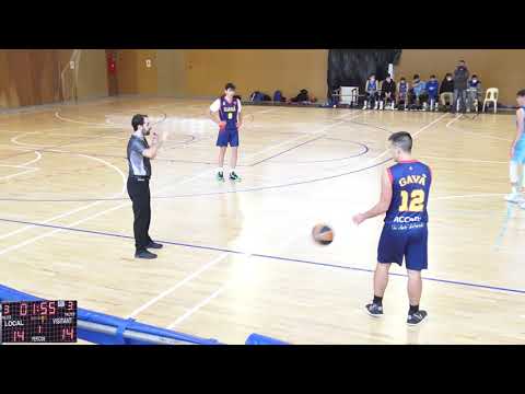 CLUB BASQUET VILA-SECA - CLUB BASQUET GAVÀ  28-11-21  (71-75)