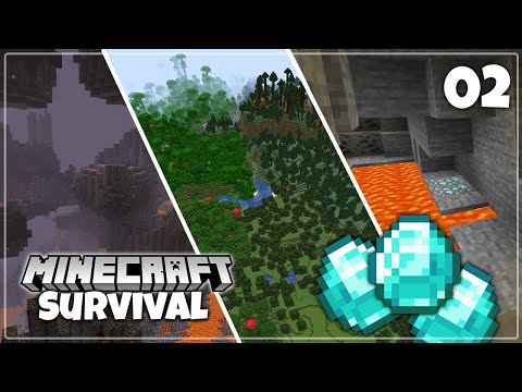 Amazing Minecraft 1.16 Seed! - Survival Let's Play | Episode 2