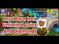 Royal Farm Unlimited Coins and Diamonds || Royal Farm with Gameguardian