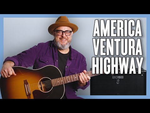 America Ventura Highway Guitar Lesson + Tutorial