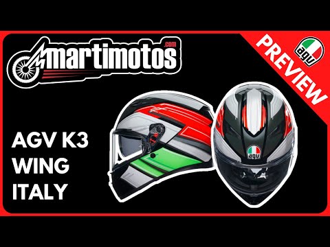 Full face helmet AGV K3 Wing Italy -36%