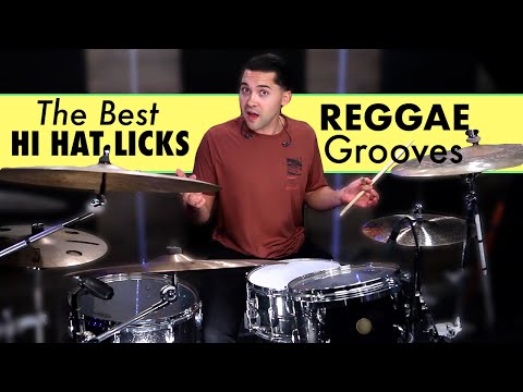 Must Know Hi Hat Licks for Reggae Grooves! Drum Lesson