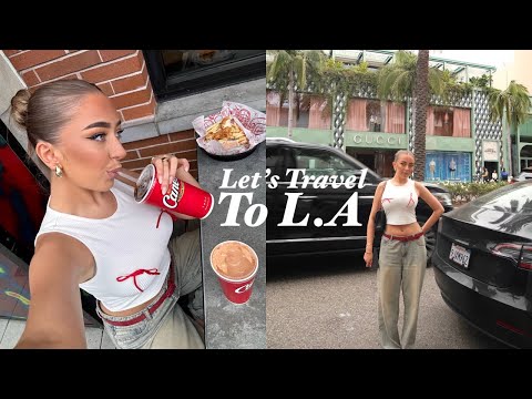 Flying To L.A, Trying In N Out & Rodeo Drive