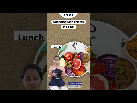 Your Salad Is Making You Bloated? Here's Why & How You Can Avoid It | Practo #Shorts