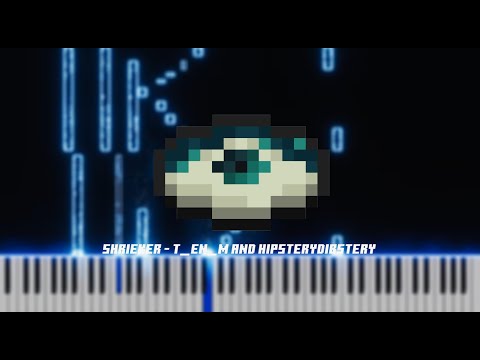 Hipstery Dibstery - Shrieker on Piano | Easy (Minecraft Fan Made Music Disc)