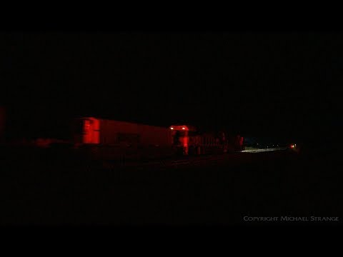 6MP5 Late Night Freight Train - PoathTV Australian Railways
