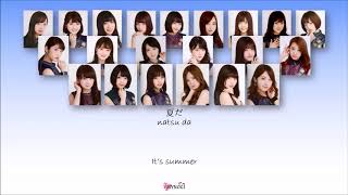 Nogizaka46 乃木坂46 - Skydiving スカイダイビング Kan Rom Eng Color Coded Lyrics