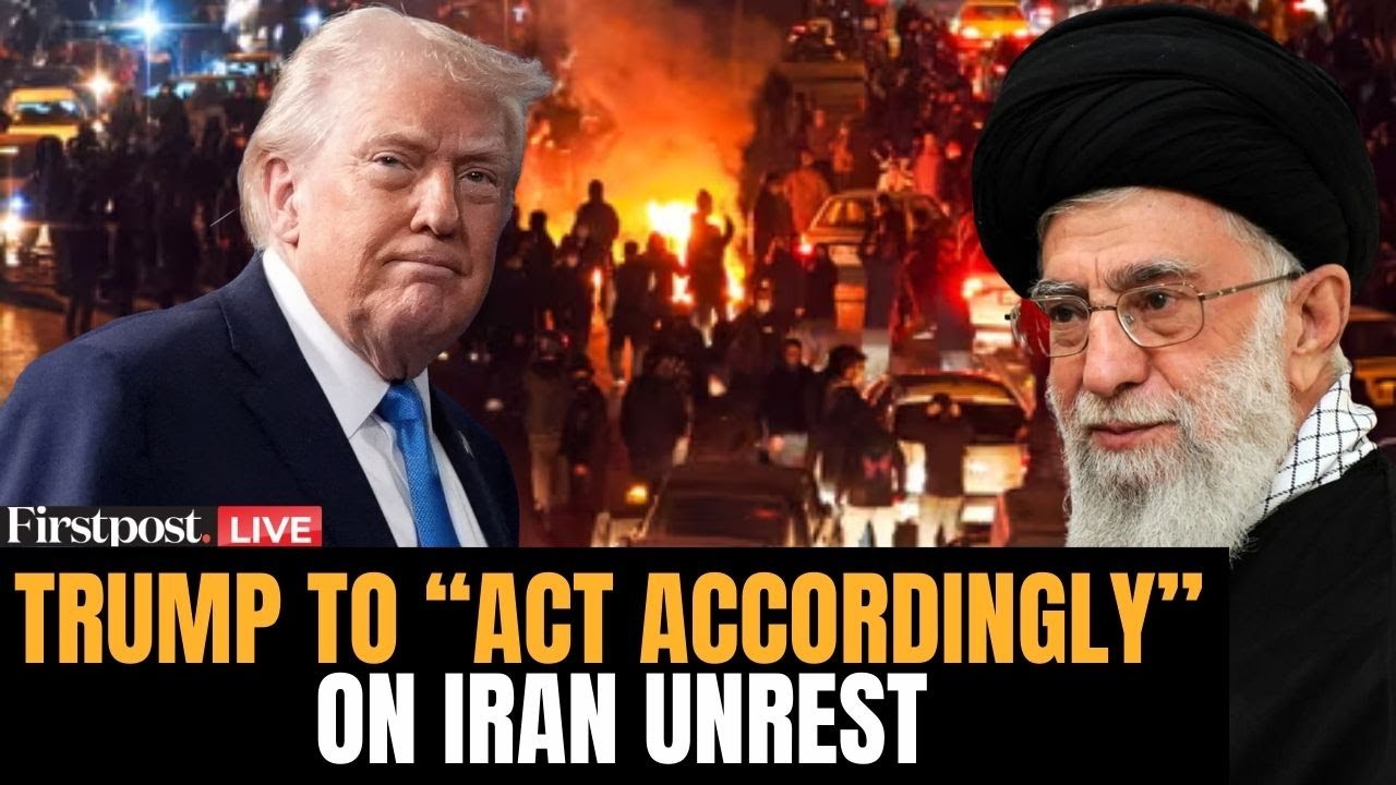 Donald Trump LIVE: Trump Speaks to Media, Says He is Seeking "Accurate Numbers" on Killings in Iran