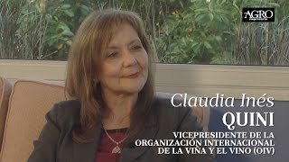 Claudia Inés Quini - Vicepresidente de la OIV
