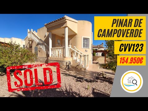 CVV123 Detached 2 beds 2 bath room for pool for sale Pinar de Campoverde Costa Blanca Alicante Spain