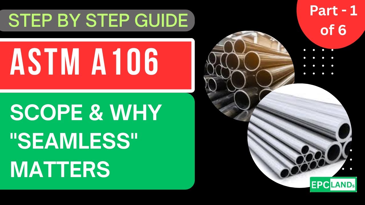 ASTM A106 Explained: Scope & Why 