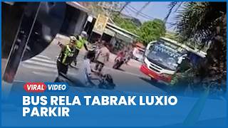 Download lagu Detik-detik Bus Rela Tabrak Luxio Parkir di Karanganyar, 2 Polisi Jadi Korban mp3
