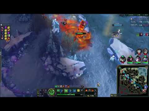 Zac clean combo Q E on vi