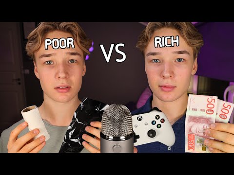 POOR VS RICH ASMRTIST