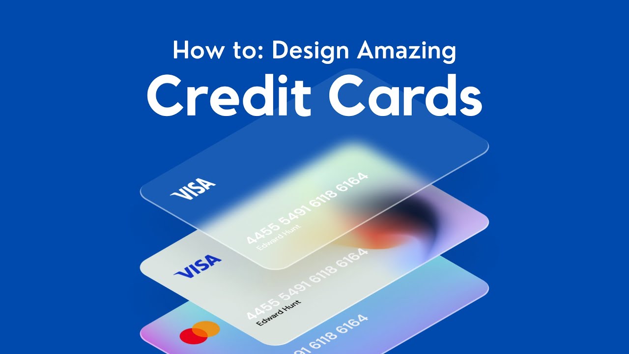 How to design: Design Amazing Credit Cards in Figma (3D Bank Cards)