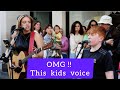 'YOUNG 13 year old Ed Sheeran' KID with the most BEAUTIFUL IRISH VOICE - Allie Sherlock cover