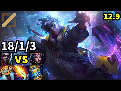 Ekko Mid vs Leblanc - KR Master | Patch 12.9