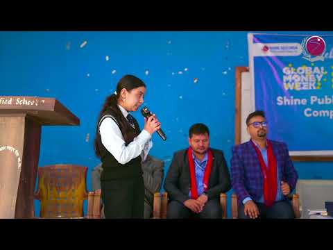 Shine Public Speaking Contest- Aayushma Karki