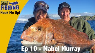 Winter Fishing Mission, Monster Snapper for Mabel!
