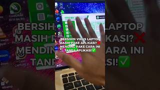 Download lagu TRY USING THIS METHOD TO CLEAN LAPTOP VIRUSES WITHOUT AN APPLICATION #shorts mp3