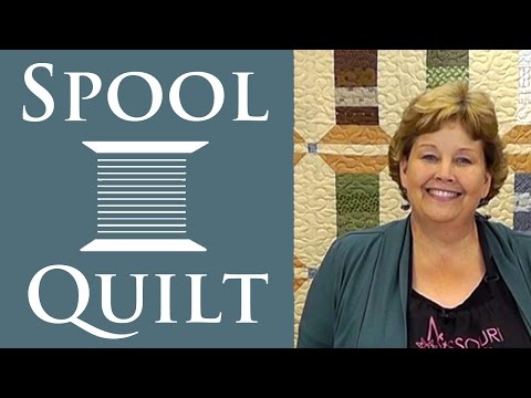 Make a Spool Quilt with Jenny Doan of Missouri Star! (Video Tutorial)