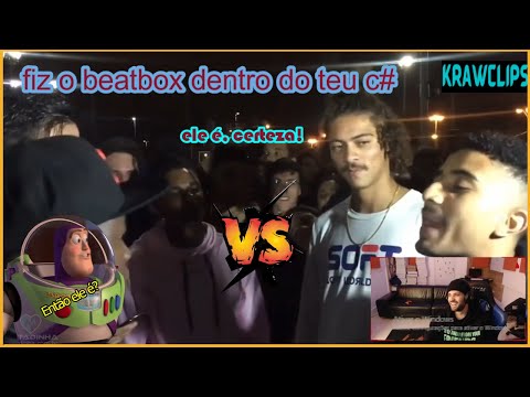 KRAWK-REAGINDO A (PURA GASTAÇÃO) Yuri Beatkong e Ton vs Moita treta e Mr Dreka - Resenha Central