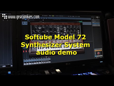 Softube Model 72 Synthesizer System audio demo