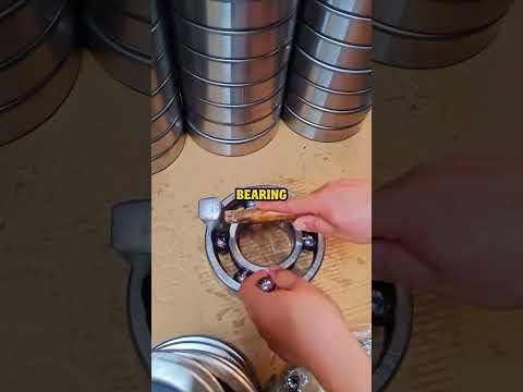 The Satisfying Process of Assembling a Ball Bearing