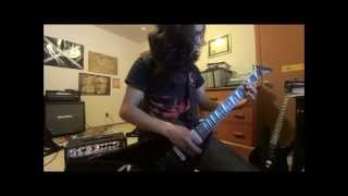 Decapitated- Human&#39;s Dust (guitar cover)