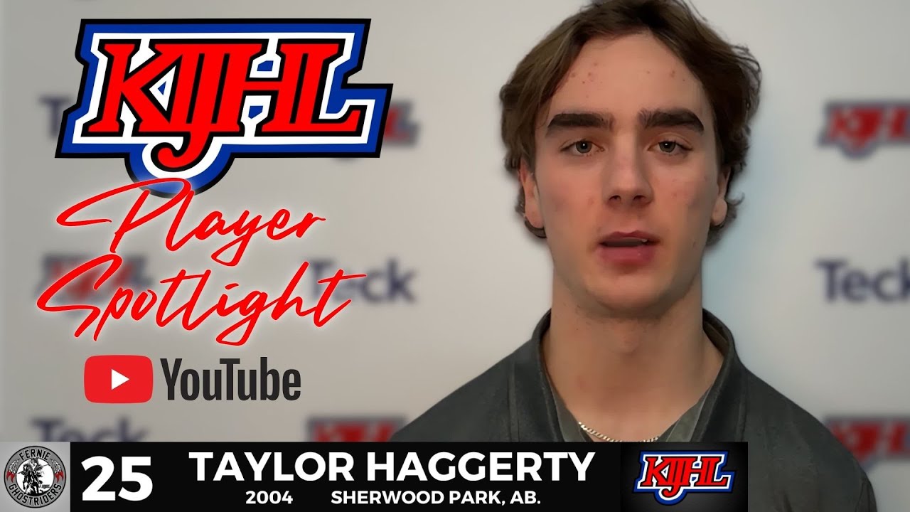 Player Spotlight - Taylor Haggerty - Fernie Ghostriders