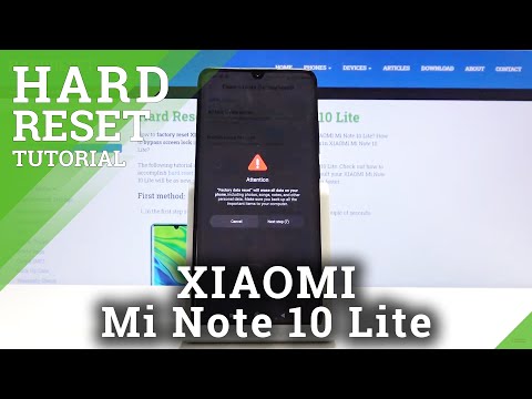 How to Hard Reset Xiaomi Mi Note 10 Lite - Remove All Data