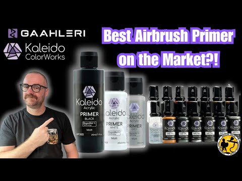 Kaleido ColorWorks By Gaahleri | Airbrush Paint Review | Best Airbrush Primer On The Market