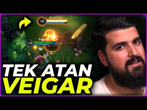 TEK ATAN VEIGAR MID! KALİTELİ BİR MAÇ | Dereceli Wild Rift | Togzilla