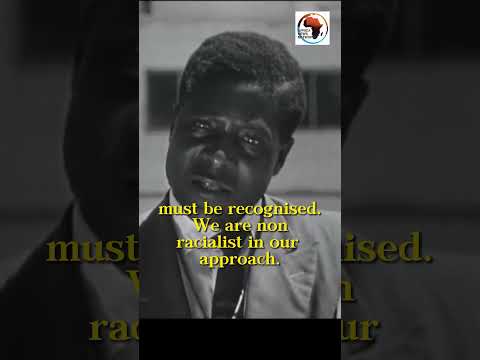 An Individual Must be Regarded as One Irrespective of Colour: Robert Mugabe, 1962.