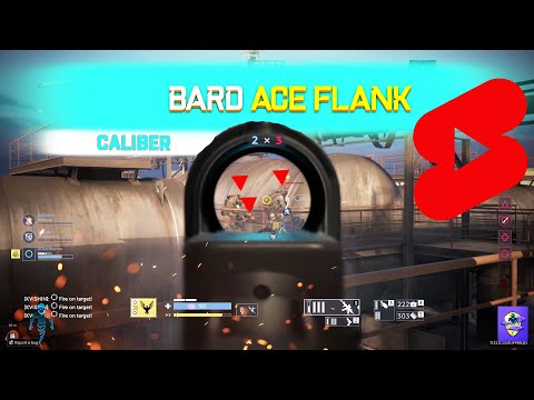 Bard Ace Flank = 4 Piece Kills - Bard Caliber Gameplay #shorts • калибр геймплея