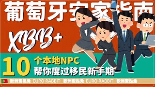 蛋挞兔|XBB 葡萄牙移民安家指南 新移民在葡萄牙的通讯录里 至少要有的10个NPC朋友「葡萄牙Portugal」