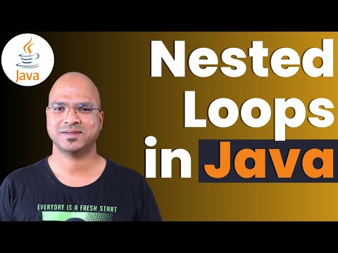 #3.4 Java Tutorial | Nested Loops | Iteration Statement