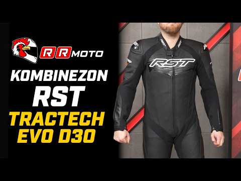 RST TRACTECH EVO D3O _ szósta generacja jednoczęściowego kombinezonu motocyklowego z ochroną D3O